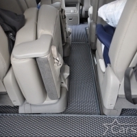 Автомобильные коврики EVA на Kia Carnival III (11мест) 2+2+3 с трансформерами (2014-2021)