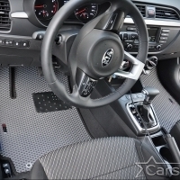 Автомобильные коврики EVA на Kia Rio IV (2017->)