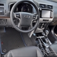 Автомобильные коврики EVA на Toyota Land Cruiser Prado 150 рестайл (2013->)