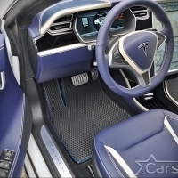 Коврики текстильные на Tesla Model S (2012->) 