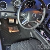 Коврики текстильные на Mercedes-Benz GL-klasse I X164 3 ряда (2006-2012)