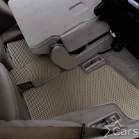 Коврики текстильные на Mercedes-Benz GL-klasse I X164 3 ряда (2006-2012)