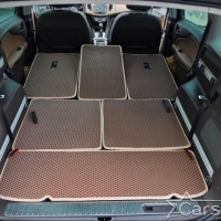 Коврики текстильные на Opel Zafira С 3 ряда (2011->)