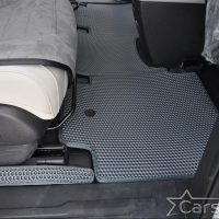 Коврики текстильные на Kia Carnival IV (9мест) Корея (2020->) 