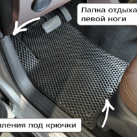 Коврики текстильные на Oting Paladin (2023->)