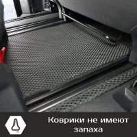 Коврики текстильные на Opel Zafira Life 8 мест, не Long (2019-2025) 