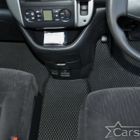 Двухслойные коврики EVA на Nissan Serena IV C26 пр.руль (2010-2016)