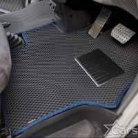 Двухслойные коврики EVA на Mitsubishi Delica IV Long пр.руль (1994-2007) 