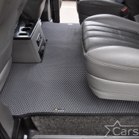 Двухслойные коврики EVA на Chevrolet Express II с консолью (2002->)
