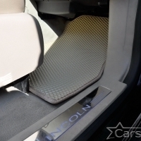 Двухслойные коврики EVA на Linkoln Navigator II 3 ряда (2003-2006)