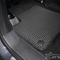 Двухслойные коврики EVA на Mercedes-Benz GLS-klasse I X166 3 ряда (2015-2019)
