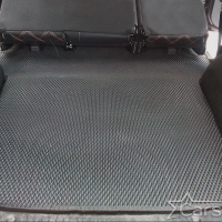 Двухслойные коврики EVA на Lada Largus I 3 ряда (2012-2021)