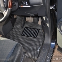 Двухслойные коврики EVA на Mitsubishi Delica D5 8мест пр.руль (2007->)