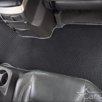 Двухслойные коврики EVA на Nissan Armada I 3 ряда (2004-2016)