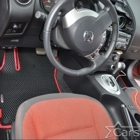 Двухслойные коврики EVA на Nissan Qashqai 2+ 3 ряда (2008-2013)