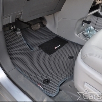 Двухслойные коврики EVA на Toyota Sienna III 7 мест (2010-2020)
