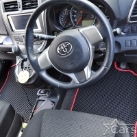 Двухслойные коврики EVA на Toyota Ractis I пр.руль 2WD (2005-2010) 