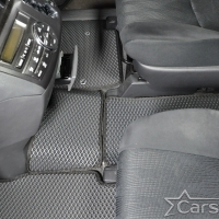 Двухслойные коврики EVA на Toyota Estima III гибрид пр.руль (2006-2019)