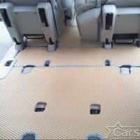 Двухслойные коврики EVA на Toyota Noah-Voxy II пр.руль (2007-2015) Без салазок