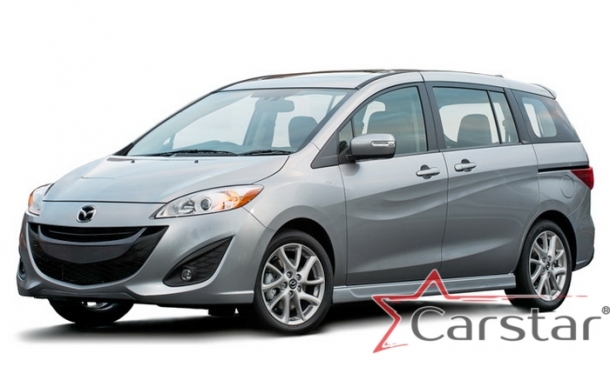 Текстильные коврики для Mazda 5 II (2010-2015)