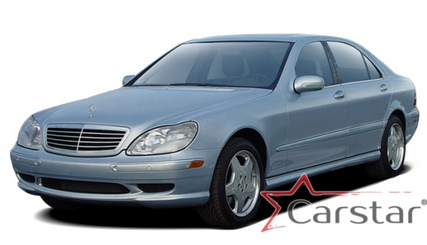 Двухслойные коврики EVA для Mercedes-Benz S-klasse IV W220 Long (1998-2005)