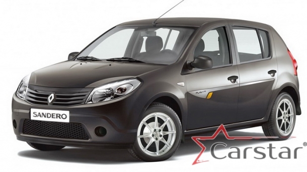 Двухслойные коврики EVA для Renault Sandero I (2008-2014)