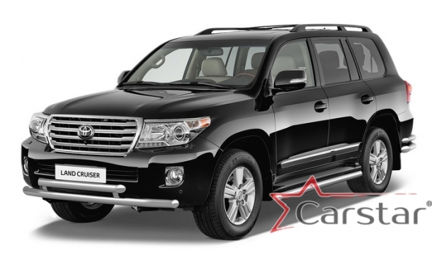Двухслойные коврики EVA для Toyota Land Cruiser 200 (2007-2012)