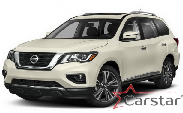 Текстильные коврики для Nissan Pathfinder IV (2012->)