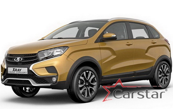 Двухслойные коврики EVA для Lada Xray (2015->)