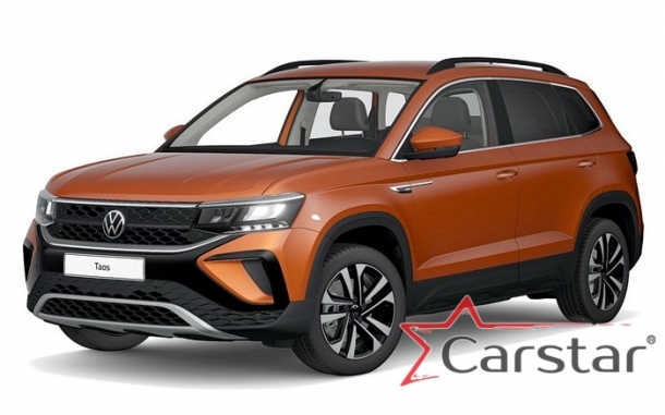 Двухслойные коврики EVA для Volkswagen Taos I (2020->)