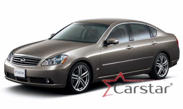 Двухслойные коврики EVA для Nissan Fuga I пр.руль (2004-2009)