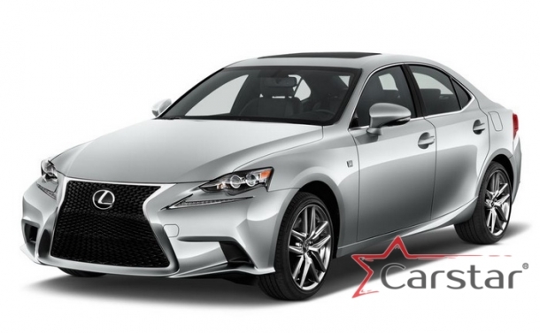 Двухслойные коврики EVA для Lexus IS III 4WD (2013->) 