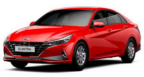 Текстильные коврики для Hyundai Elantra VII (2020->)