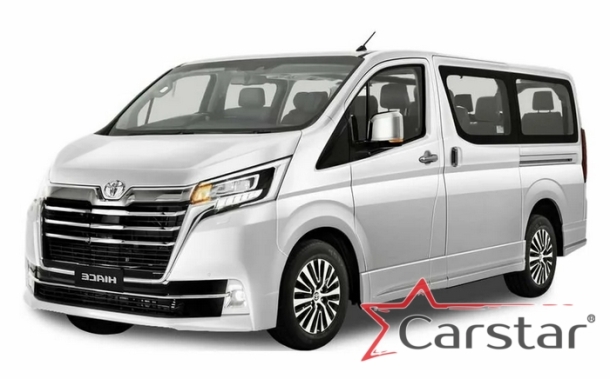 Двухслойные коврики EVA для Toyota HiAce H300 (2019->) 