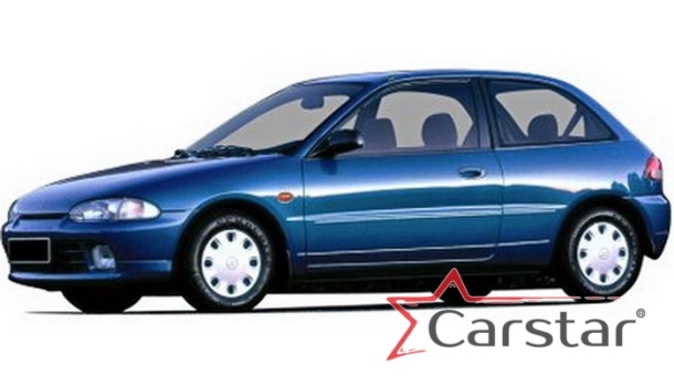 Двухслойные коврики EVA для Mitsubishi Colt IV (1992-1996)