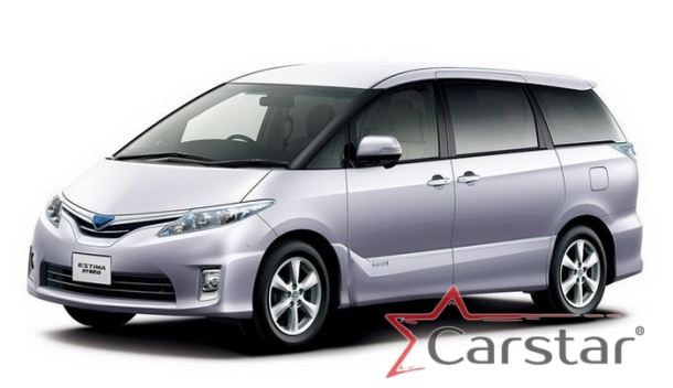 Двухслойные коврики EVA для Toyota Estima III гибрид пр.руль (2006-2019)