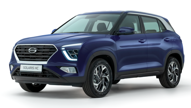 Текстильные коврики для Solaris HC (2022->) 