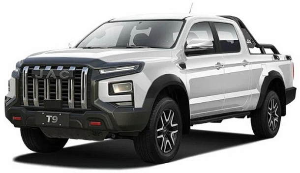 Двухслойные коврики EVA для JAC T9 (2023->)