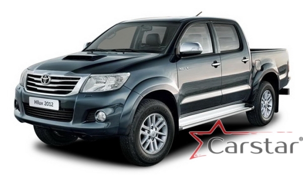 Автомобильные коврики EVA 3D для Toyota Hilux VII (2006-2015)