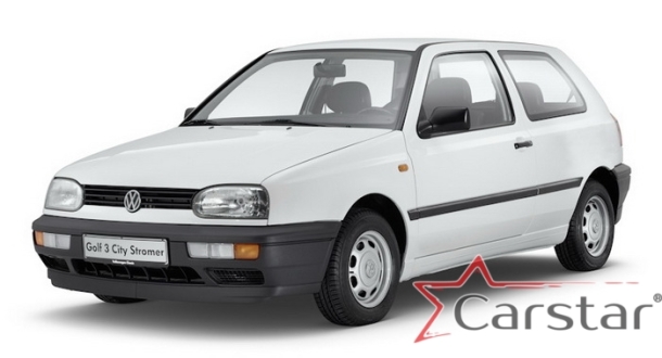 Автомобильные коврики EVA 3D для Volkswagen Golf III (1991-1997)