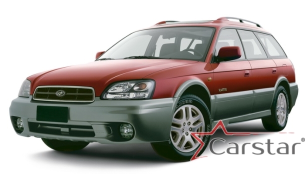 Автомобильные коврики EVA 3D для Subaru Outback II (1999-2003)