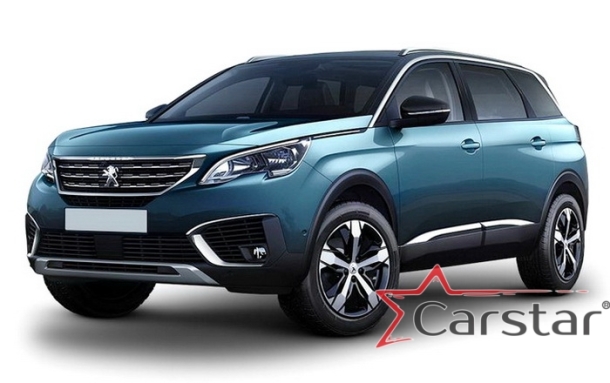 Автомобильные коврики EVA 3D для Peugeot 5008 II (2017->)