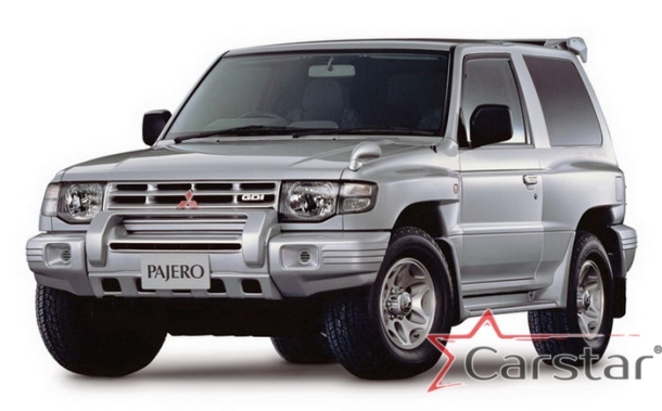 Автомобильные коврики EVA 3D для Mitsubishi Pajero II 3D (1990-2000)