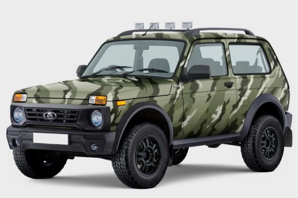 Автомобильные коврики EVA 3D для Lada (ВАЗ) 2121 (4x4) Niva Urban (Bronto) (2020->) рестайл