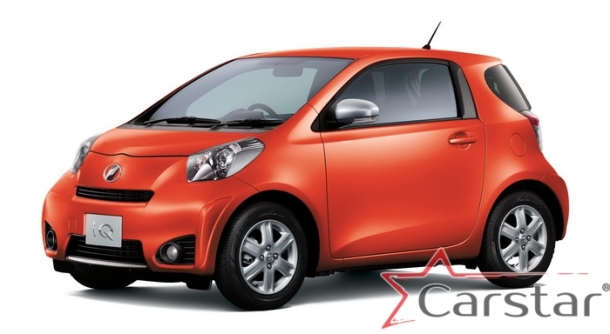 Автомобильные коврики EVA 3D для Toyota iQ пр.руль (2008-2011) 