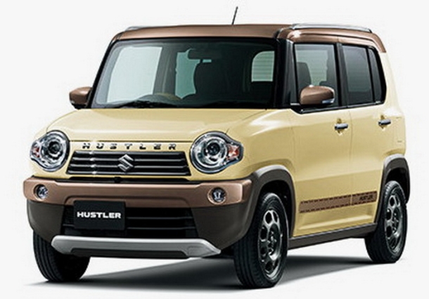 Автомобильные коврики EVA 3D для Suzuki Hustler I (2014-2019)