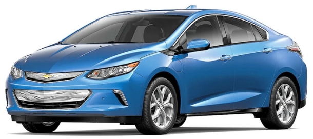 Автомобильные коврики EVA 3D для Chevrolet Volt II (2015-2019) 